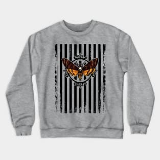 Gothic Death Moth Crewneck Sweatshirt